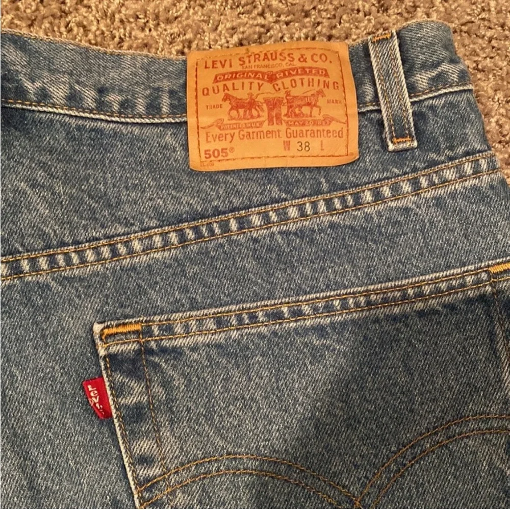 Mens Levi Jean Shorts